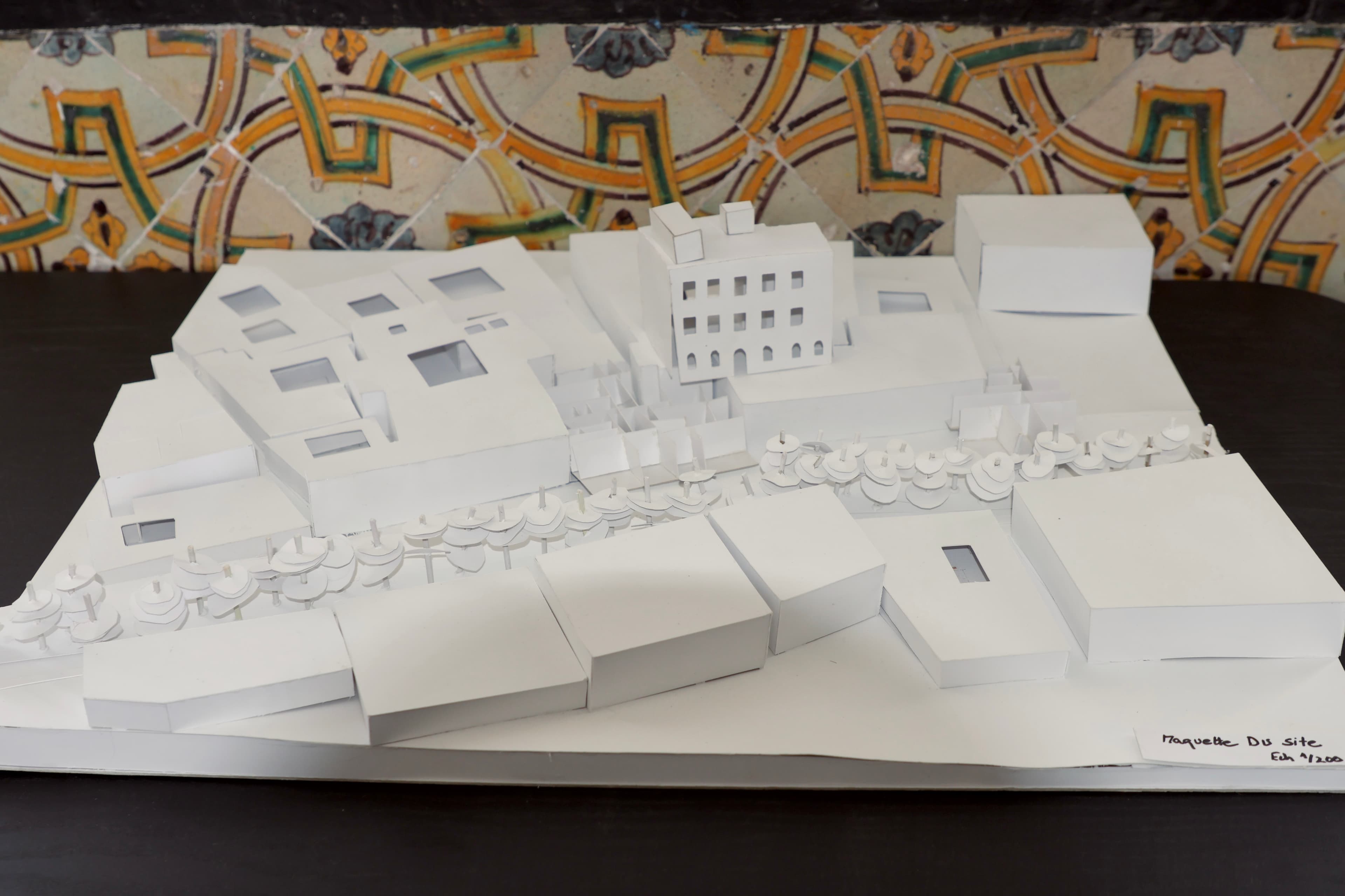 Students co-creating in the Medina